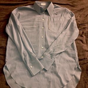 BRUNELLO CUCINELLI XS Grey/Blue Blouse